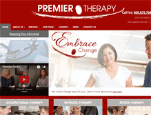 Tablet Screenshot of embracepremier.com